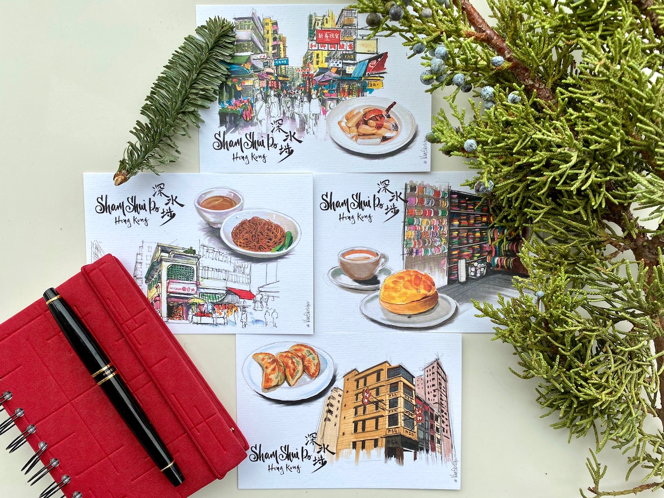 Sham Shui Po Foodie Postcards